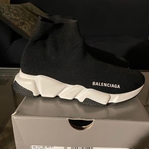 Balenciaga Women's Speed Knit High Top Sneakers